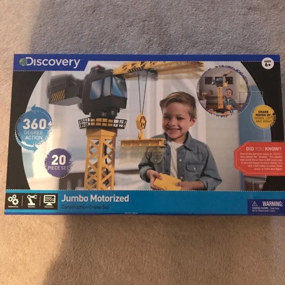 DISCOVERY CONSTRUCTION CRANE SET